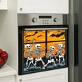thumbnail image 4 of Halloween Sunset Decals Wall Stickers for Windows Glass Cabinets Home Gothic Bat Skeleton Party Decorations, 4 of 7