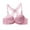 Hot Pink, variant on Sokhug Bras for Women Printing Gathered Together Large Size Daily Underwear