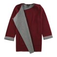 thumbnail image 1 of Suéter tipo Cardigan Alfani Mujer Bloques de Color Rojo Extra Pequeño, 1 of 1