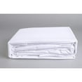 thumbnail image 5 of Sleep & Beyond 100% Cotton 300TC Percale Classic Ivory Sheet Set in Twin XL Up to 18", 5 of 12