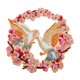 thumbnail image 1 of DIY punto taladro flor corona diamante pintura cristal colgante mosaico decoración Hugtrwg Para estrenar, 1 of 6