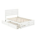 thumbnail image 6 of AFI Oxford Full Wood Platform Bed with Headboard, Footboard & Twin Trundle, White, 6 of 6