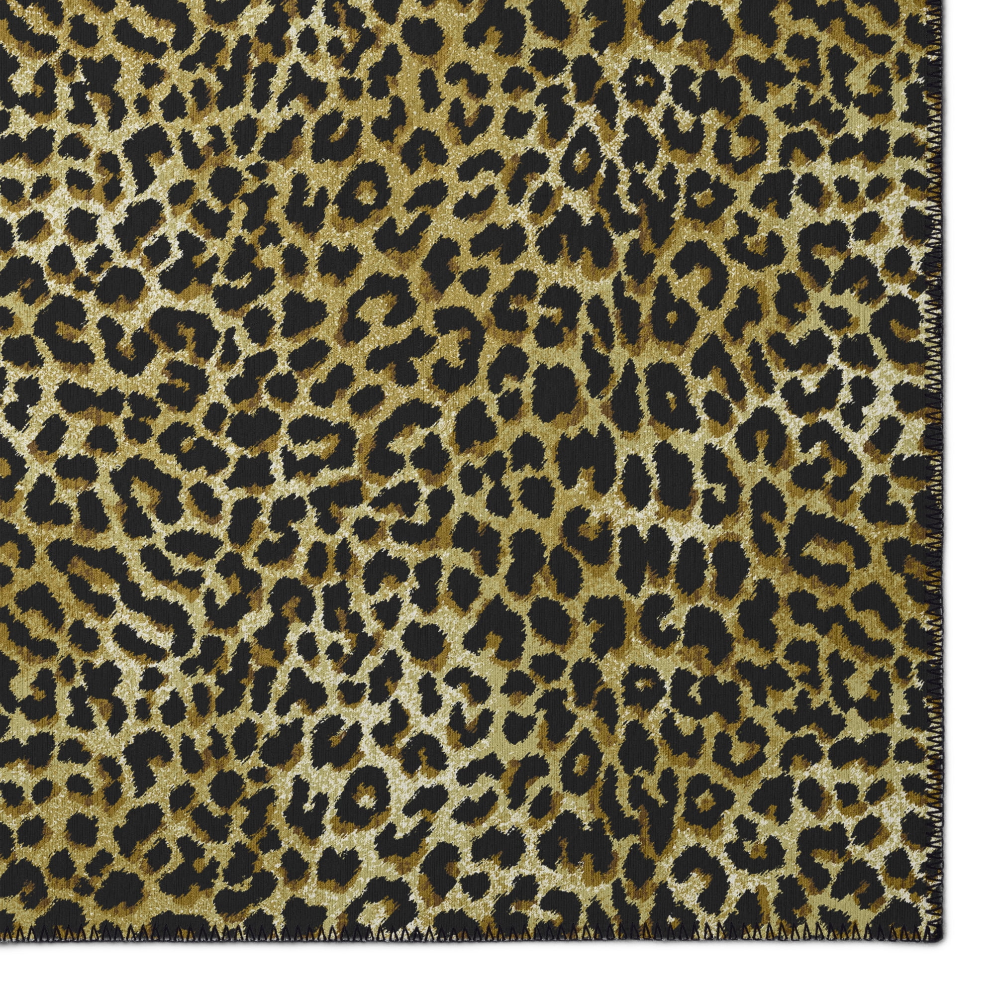 Leopard print animal print carpet - TenStickers