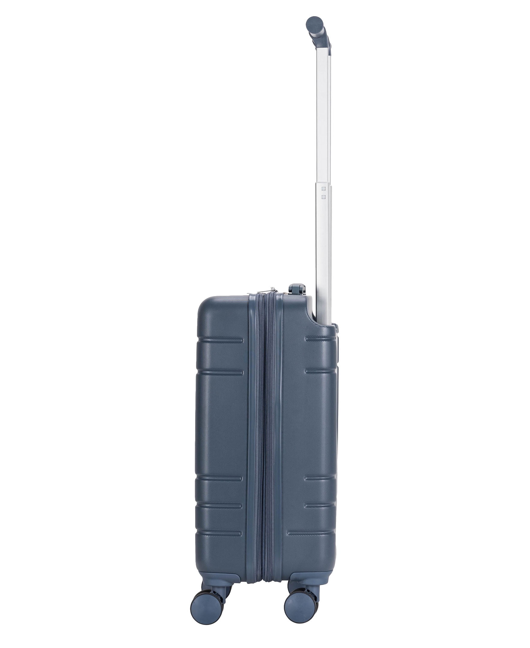 French Connection 22 inch Expandable Rolling Carry-on Luggage, Navy