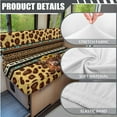 thumbnail image 5 of XYZCANDO Leopard Aztec Sunflower Cow RV Sofa Cover RV Couch Cushion Slipcovers Comfortable Loveseat Slipcovers for Travel Couch Stain Resistant Sofa Cover 2 Backrest Cover & 2 Bench Cover, 5 of 6