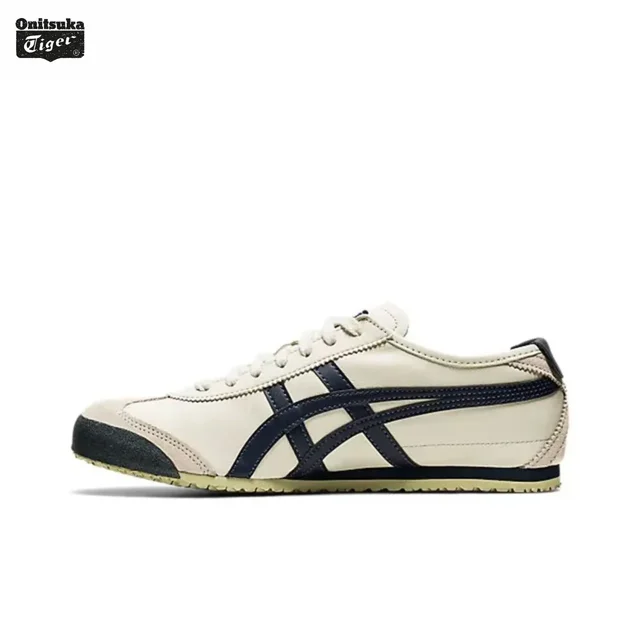 Zapatillas de running Asics Onitsuka Tiger Mexico 66 para hombre y mujer, sin cordones, ligeras y transpirables