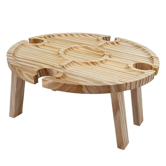 Mini Pique-Nique Pliant d'Extérieur BBQ Plage Table Portable