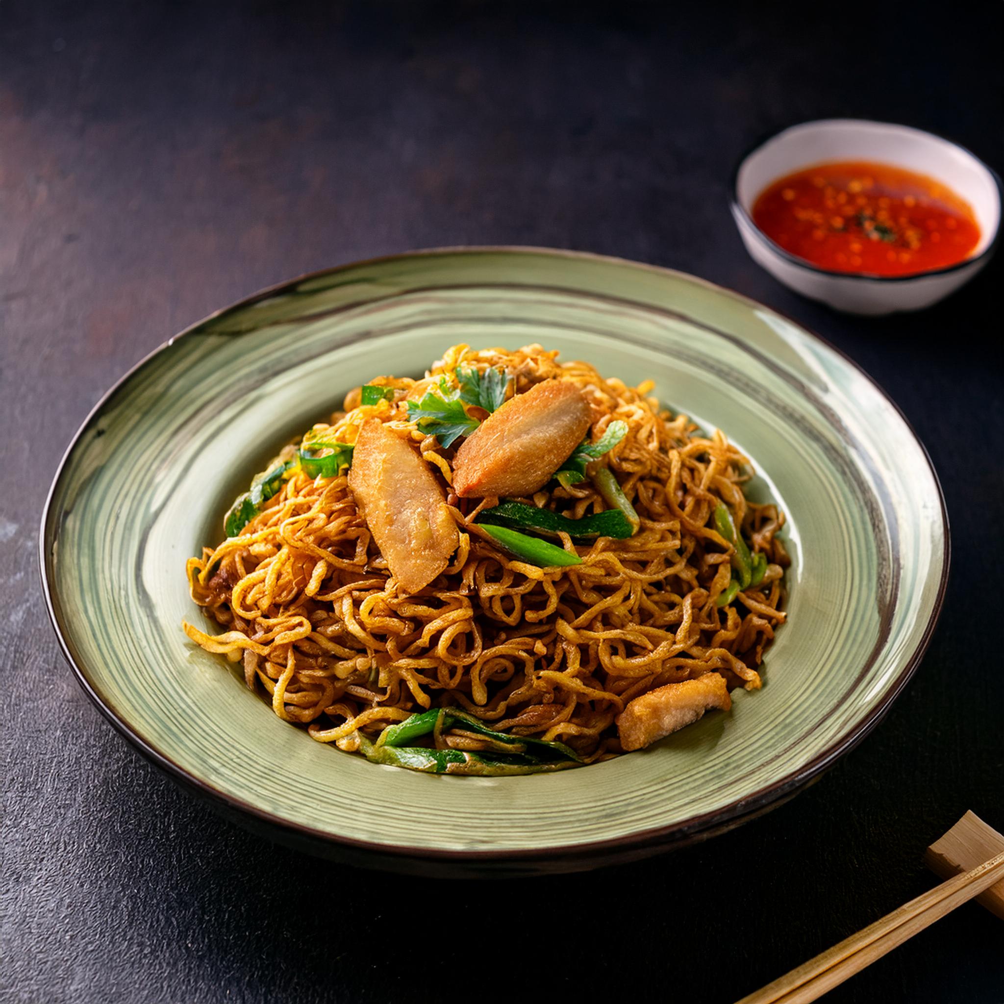 Bamboe - Mie Goreng/Indonesian Fried Noodle - 6 x 1.6 oz - Product of Indonesia by Bamboe