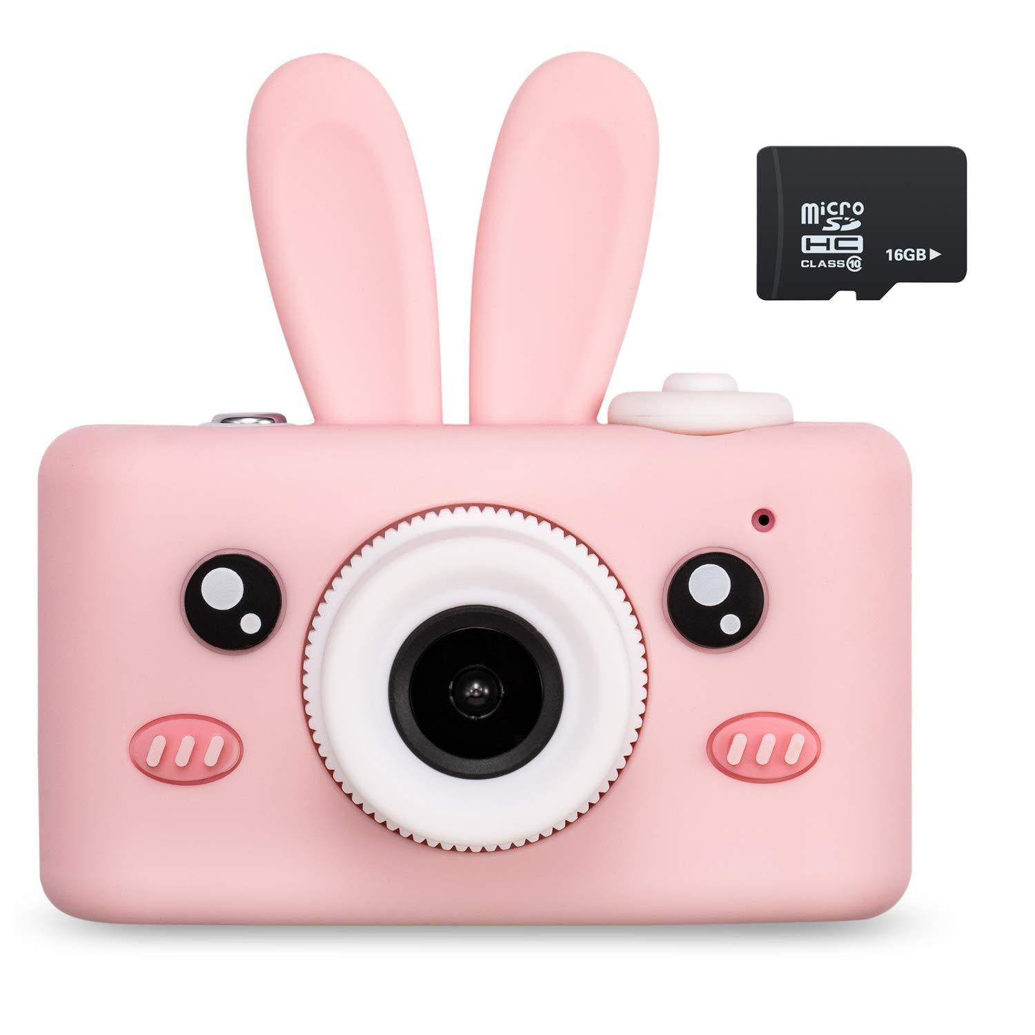Abdtech Kids Camera Toys for 4-8 Year Olds Girls, Rechargeable Children ...