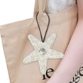 thumbnail image 3 of 3d Handmade Ropeed Rope Crafts Letin Bag -Tassel Pendence (Estrella) Blanco, 3 of 9