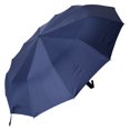 thumbnail image 4 of 12 Ribs Handheld Folding Umbrella Windproof Compact Travel,Auto Open/Close Large Rain Umbrellas for Mens Women-Blue, 4 of 9