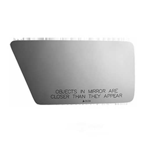 Burco Side View Mirror Replacement Glass - Clear Glass - 3039