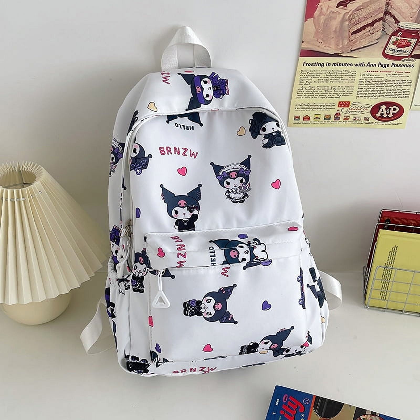 hello kitty graffiti backpack Fast Forward Allover Leather - Girls, Boys, Teens, Adults - Officially Licensed Hello Kitty Faux Leather 14 Inch Backpack (Black) craft supplies Hello Kitty Backpack Sprayground on