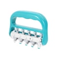 thumbnail image 1 of Dsseng Rouleau de Massage Manuel Anti-Cellulite Roues Masseur Musculaire pour Pied Main Corps Cou Jambe Douleur Bleu Ciel, 1 of 8
