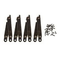 thumbnail image 2 of Mueble Caja Giratoria Plegable Tapa Soporte Bisagra Tono Bronce 16 Piezas, 2 of 8