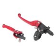 thumbnail image 1 of Lever, No Trachoma Stomata Folding Good Oxidation High Hardness Brake Lever 1 Set  Replacement For  Rm Rmz For Motorcycle, 1 of 8