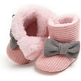thumbnail image 2 of Infant Boots Winter Baby Girl Shoes Soft Sole Anti-Slip Toddler Snow Warm Prewalker Newborn Boots, 2 of 7