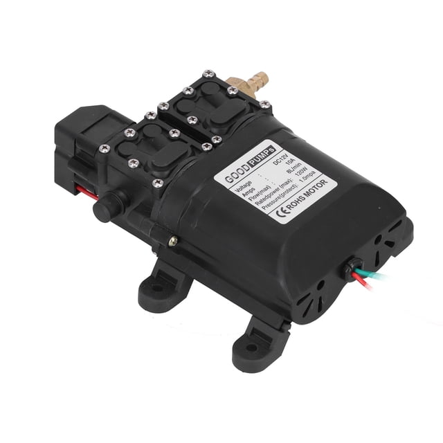 High Pressure Diaphragm Pump,12V 120W 8L Dual Water Pump Diaphragm Water Pump Custom Engineered
