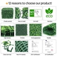 thumbnail image 4 of Paneles De Césped De Planta De Césped Artificial De 40X60Cm, Valla De Pared, Decoración De Fondo De Jardín Para El Hogar Methold HA030770-00, 4 of 6