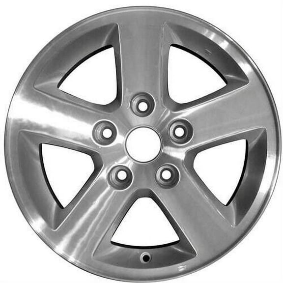 16in Wheel for Dodge Caravan 08-13 Machined Silver Reconditioned Alloy Rim