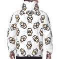 thumbnail image 5 of Hoodies for Men - cartoon hourglass Long Sleeve Comfrt Men'S Fashion Hoodies & Sweatshirts, Sweatshirts for Men Hoodies Pullover Clothing Clothes with Pouch, 5 of 7