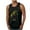 Black, variant on ZCFZJW Men's Gym Tank Tops Cute Summer Tropical Palm Tree Print Workout Muscle Tee Training Bodybuilding Fitness Sleeveless Graphic T Shirts Yellow XL