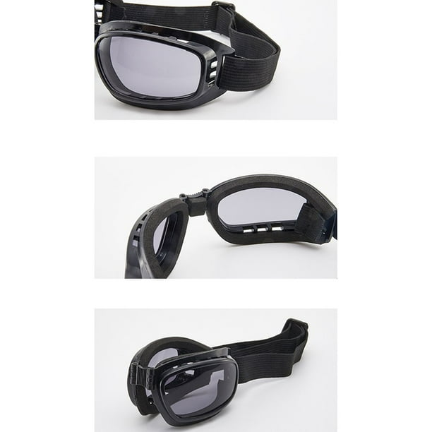 Motorcycle Goggles Polarized Clear Day Night Cycling Sunglasses Temples  Band Interchangeable Helmet Glasses 