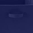 thumbnail image 7 of EZOWare Set of 4 Foldable Fabric Basket Bin, Collapsible Storage Cube boxes for Nursery Toys Shelves (13 x 15 x 13 inches) - Denim Blue, 7 of 7