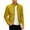 Yellow, variant on Kureaily Leather Motorcycle Jacket Stand Collar Punk Style Outerwear Coat For Casual Wear And Riding Windproof Warm Coat