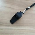 thumbnail image 4 of Stainless Steel Sports Whistle, Very Loud Referee Whistle with Rope, Metal Handheld Whistle, Outdoor Camping Coaching, Construction, 4 of 7
