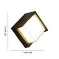 thumbnail image 3 of Vacemry under $5 Outdoor Wall Light, Outdoor Wall Sconce Light Fixture, Waterproof Exterior Lamp with Warm Glow Illumination, Damp Proof Decor for Garden Patio and Entrance Way, 3 of 6
