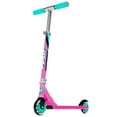 thumbnail image 3 of HALO Rise Above Prime 100mm Wheel Inline Scooter - Pink and Blue - 220 lbs Max Weight Unisex 5+, 3 of 6