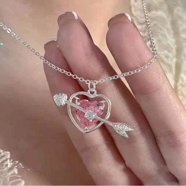Kpop Vintage Goth Y2K corazón colgante gargantilla clavícula collar de cadena para mujeres Egirl EMO Punk Grunge Collares joyería estética Tan Jianjun unisex
