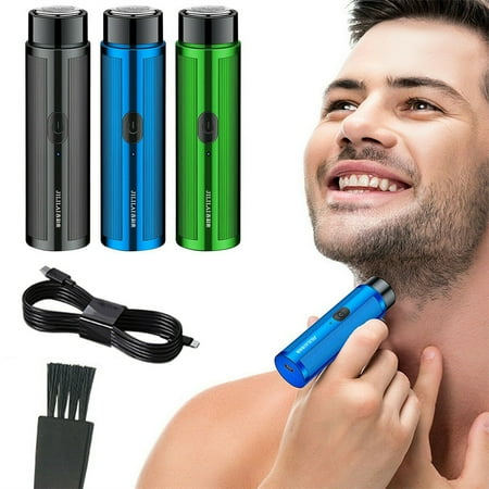 

Mini Pocket Electric Razor for Men USB Rechargeable Shavers Best for Travel Shavers Cordless Touch-up Shavers