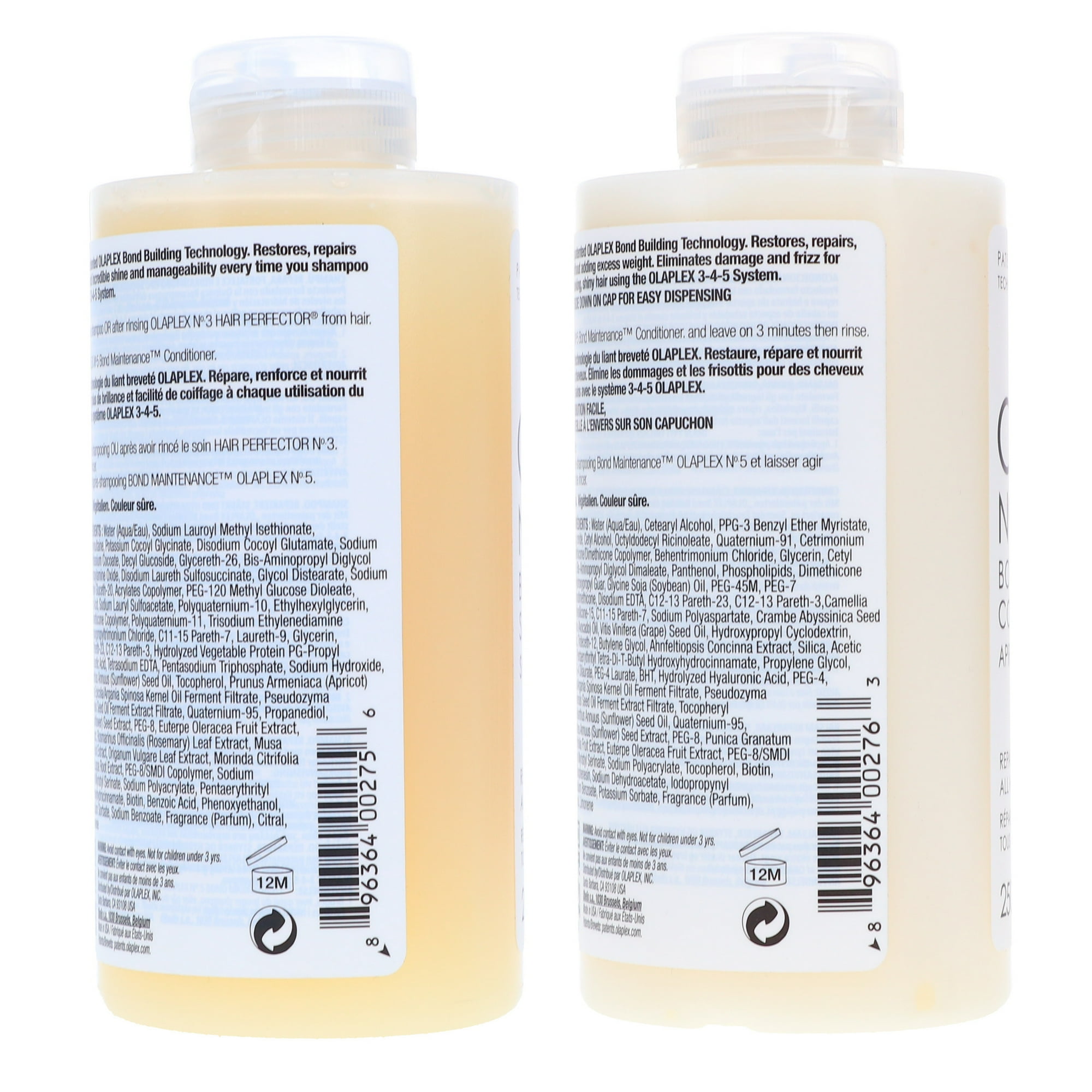 Olaplex No.4 Bond Maintenance Shampoo 8.5 oz & No.5