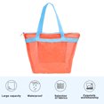 thumbnail image 6 of Homerr Kids Beach Bag Children Mesh Beach Tote Beach Mesh Storage Caddy - Hollow Design, Large Capacity, Quick-Dry, Ideal for Dorm Showers and Bathrooms, 6 of 11