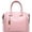 Pink, variant on Women's Satchel Purses and Handbags PU Leather Top Handle Shoulder Bags Stylish Boston Barrel Bags Designer Crossbody