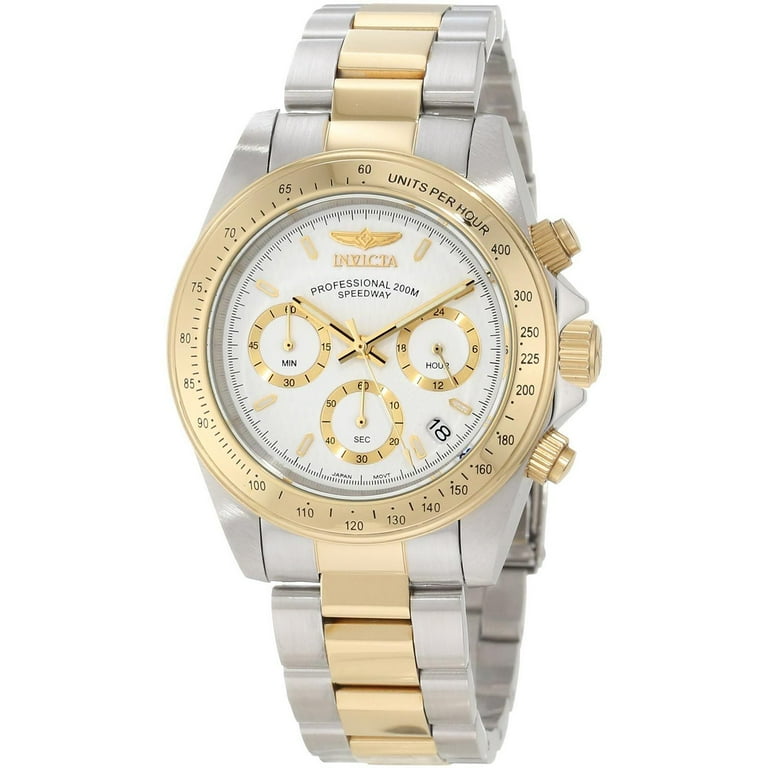 Invicta 9212 men's speedway clearance white dial chronograph watch