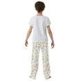 thumbnail image 5 of FORMRS Kids Pajama Pants with Pockets Size 6-8Y Boys Lounge Sleep Bottoms, Small Floral Pattern, 5 of 8