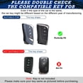 thumbnail image 3 of x xotic tech Key Fob Cover with Keychain Soft TPU Full Protection Key Case Shell, Compatible with Lexus ES350 ES300h LC500 LC 500h LS500 LS500h UX250h GX460 UX200 Smart Keyless Entry Key (Red), 3 of 7