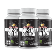 Rise-N-Shine Jump-Start for Men, Niacin, Zinc, Copper, Dietary Supplement, 3 Pack