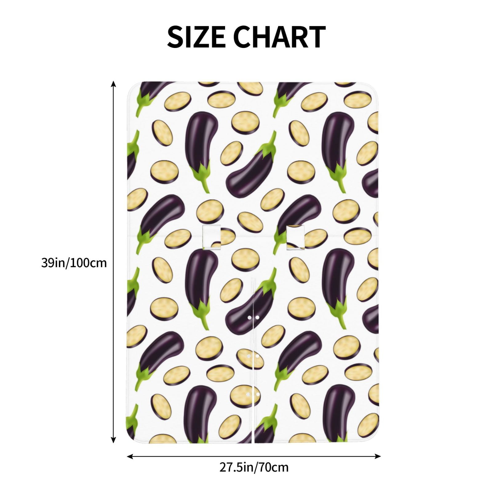 Car Seat Cover Baby - Eggplant slices Breathable Infant Car Seat Cover for Baby Carseat, Lightweight Comfort Baby Essentials Must Haves Newborn Stuff for Girl Boy