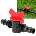 thumbnail image 1 of Gupbes Barbed In-Line Valve,Hose Irrigation Valve,10PCS 1/2 Hose Irrigation Fittings Barbed In-Line Valve Garden Irrigation Connector, 1 of 8
