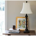 thumbnail image 3 of 10" White Premium Bell Monay Shantung Lampshade, 3 of 3