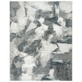 thumbnail image 5 of Gertmenian Alor Eze Modern Abstract Gray/Ivory/Navy Blue Polypropylene Indoor Area Rug, 6x9, 5 of 7