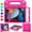 Pink, variant on VICVOL Kids Case for iPad 10.2 inch 9th/ 8th/ 7th Generation 2021/2020/2019, iPad Pro 10.5 inch & iPad Air 3rd Gen - with Screen Protector, Red