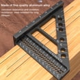 thumbnail image 2 of TFixol Precision Aluminum Alloy Multi-Angle Marking Ruler with Adjustable Scriber for Woodworking and Drafting, 2 of 6