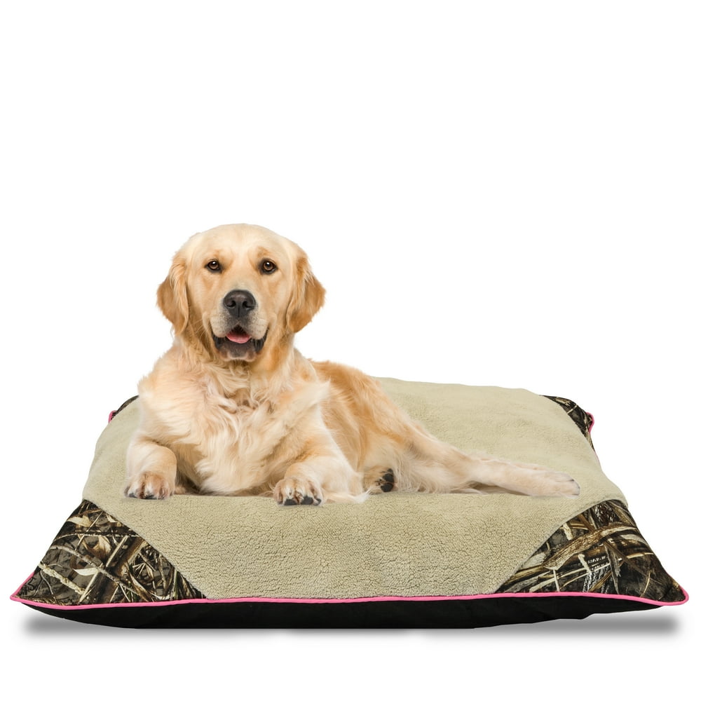 Realtree Camo Dog Bed Pink