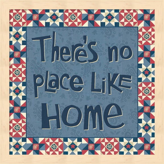 American Country IV by Anne Tavoletti, Framed Wall Art, 13.25W x 13.25H
