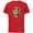 Red, variant on Marvel Avengers Comics 1st Birthday - Short Sleeve Cotton T-Shirt for Adults - Customized-Yellow
